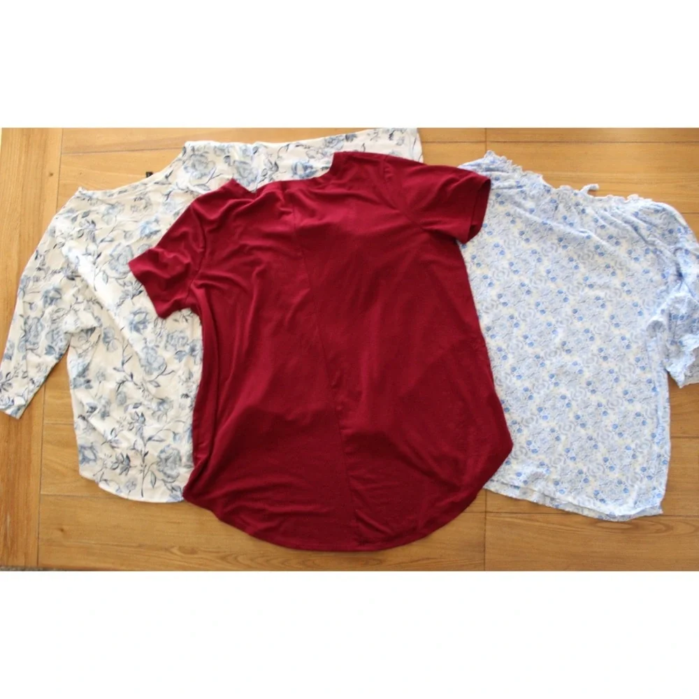 Plus Size (3) Piece Plus Size Top Lot 2X NWT and Preowned - Picture 4 of 6